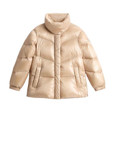 Womens Short Quilted Down Jacket - Woolrich - Modalova