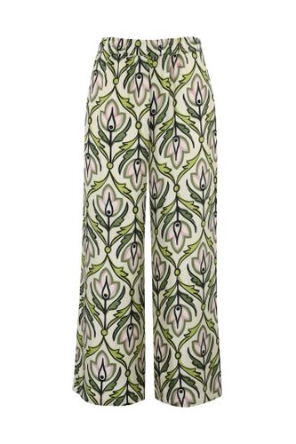 Eusebio Trousers In Printed Silk Twill - Weekend Max Mara - Modalova