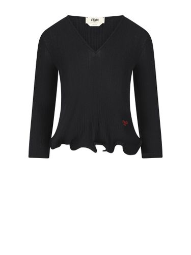 Fendi T-shirts And Polos Black - Fendi - Modalova