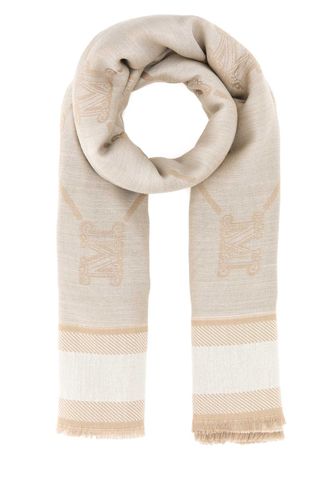 Embroidered Wool Blend Molveno Scarf - Max Mara - Modalova