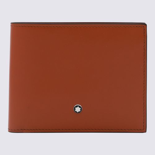 Montblanc Brown Leather Wallet - Montblanc - Modalova