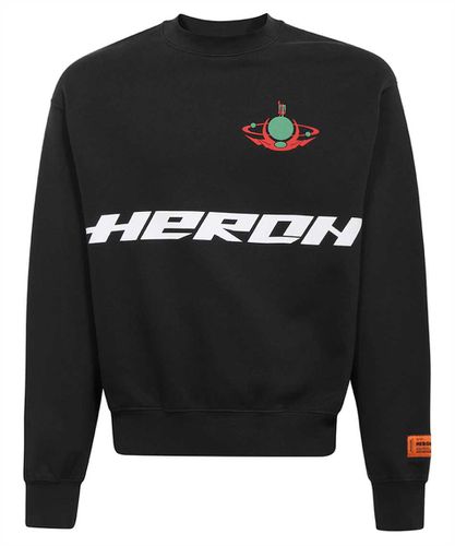 Printed Cotton Sweatshirt - HERON PRESTON - Modalova