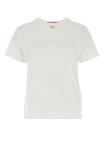 White Cotton T-shirt - Valentino Garavani - Modalova