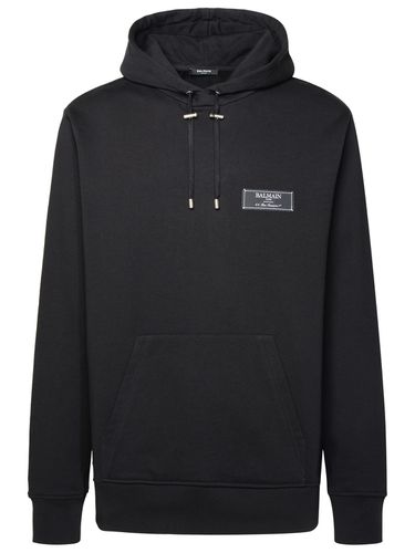 Balmain Pierre Label Hoodie - Balmain - Modalova