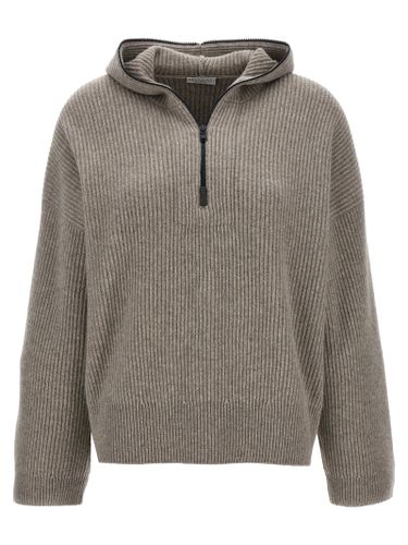 Monile Hooded Sweater - Brunello Cucinelli - Modalova