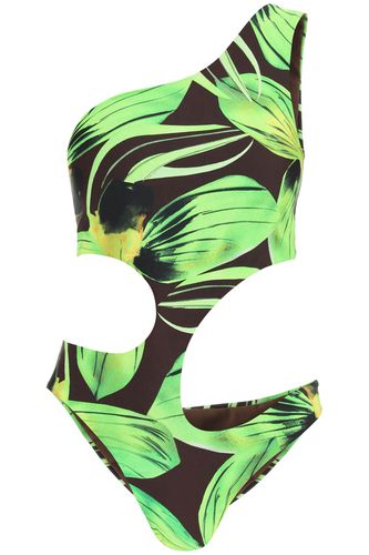 Carve One-piece Swimsuit With Cut Outs - Louisa Ballou - Modalova