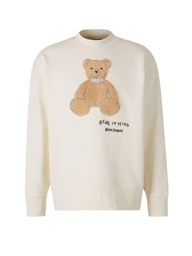 Bear In Mind Crewneck Sweatshirt - Palm Angels - Modalova