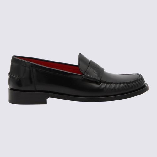 Black Leather Irina Loafers - Ferragamo - Modalova