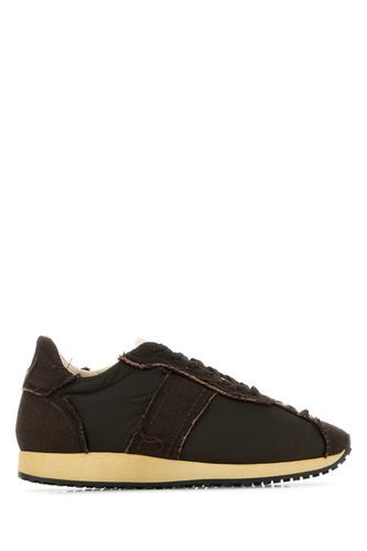 Brown Canvas And Fabric Mika Sneakers - The Row - Modalova