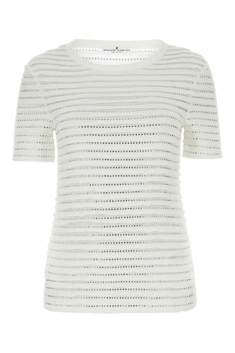 Embellished Cotton Blend Top - Ermanno Scervino - Modalova