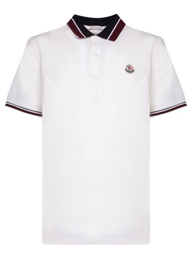 Moncler Logo Patch Polo Shirt - Moncler - Modalova