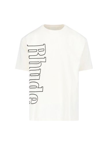 Rhude Printed T-shirt - Rhude - Modalova