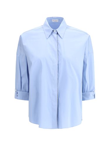 Shiny Monili Shirt - Brunello Cucinelli - Modalova