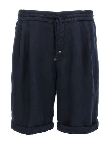 Linen Bermuda Shorts - Brunello Cucinelli - Modalova