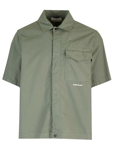 Stone Island Cotton Shirt - Stone Island - Modalova