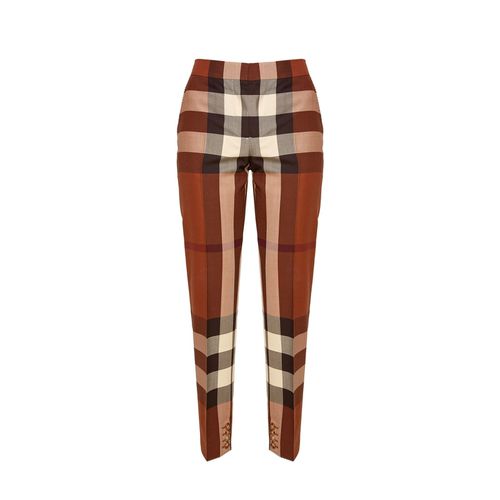 Burberry Wool Pants - Burberry - Modalova