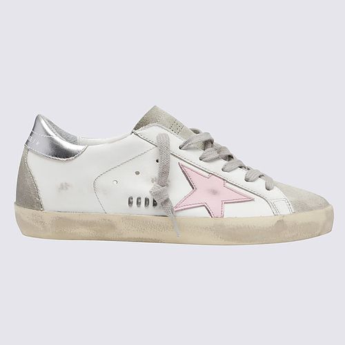 And Leather Super-star Sneakers - Golden Goose - Modalova