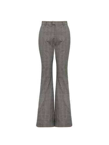 Prince Of Wales Motif Flared Trousers - Vivienne Westwood - Modalova