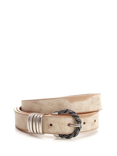 Golden Goose Leather Belt - Golden Goose - Modalova