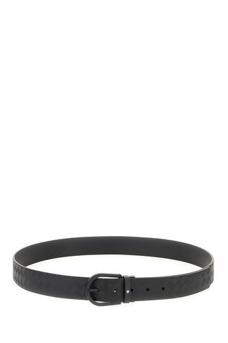 Leather Reversible Belt - Montblanc - Modalova