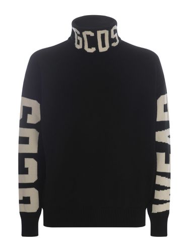 Sweater Gcds logo In Wool - GCDS - Modalova