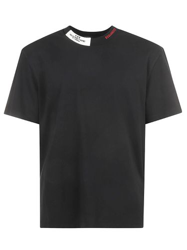 Logo Embroidery Regular Fit T-shirt - Dsquared2 - Modalova