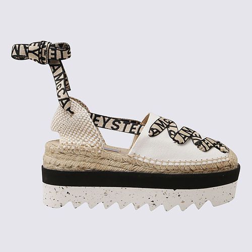 White Canvas Gaia Espadrillas - Stella McCartney - Modalova