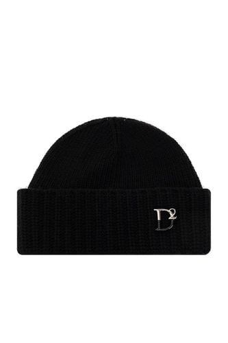 Dsquared2 Logo Plaque Beanie - Dsquared2 - Modalova