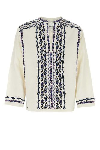 Pattern Printed Long-sleeved Top - Isabel Marant - Modalova