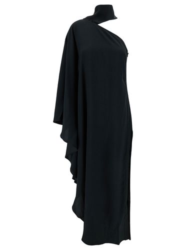 Long One-shoulder Dress With Cut-out In Acetate Blend Woman - Taller Marmo - Modalova