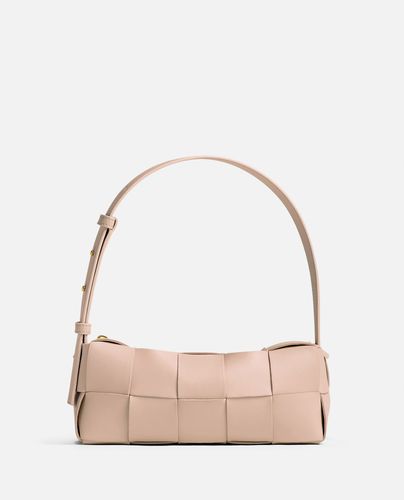 Small Brick Cassette Leather Shoulder Bag - Bottega Veneta - Modalova