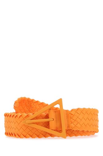 Bottega Veneta Orange Rubber Belt - Bottega Veneta - Modalova