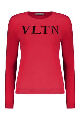 Long Sleeve Crew-neck Sweater - Valentino Garavani - Modalova