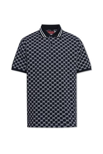 Gucci Polo With Monogram - Gucci - Modalova