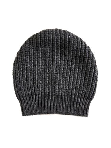 Cashmere And Silk Beanie - Brunello Cucinelli - Modalova