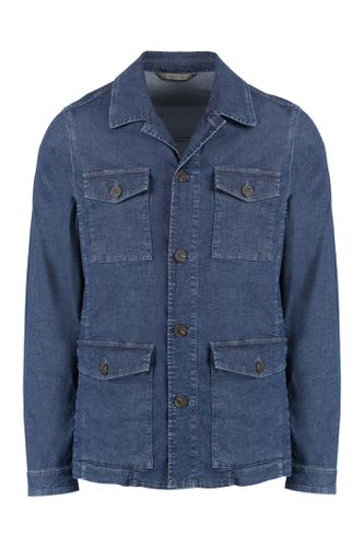 Canali Denim Jacket - Canali - Modalova