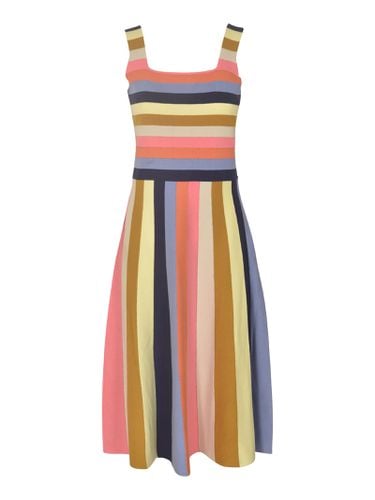 Square-neck Sleeveless Stripe Dress - Paul Smith - Modalova