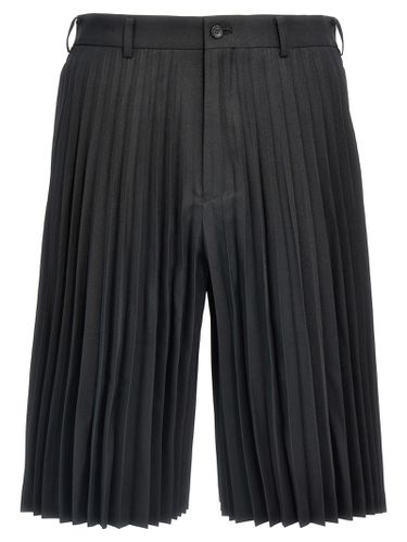 Pleated Bermuda Shorts - Comme Des Garçons Homme Plus - Modalova