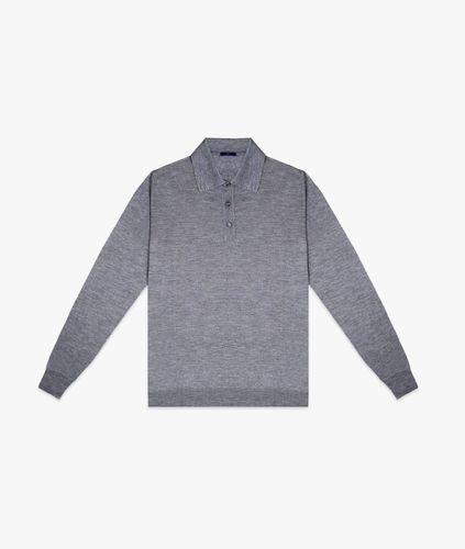 Long Sleeve Polo Coppa Europa Sweater - Larusmiani - Modalova