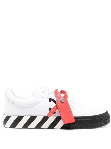 Off- And Black Vulcanized Low Sneakers - Off-White - Modalova