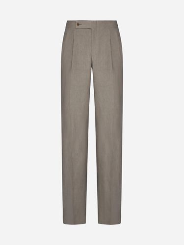 Giorgio Armani Linen Trousers - Giorgio Armani - Modalova