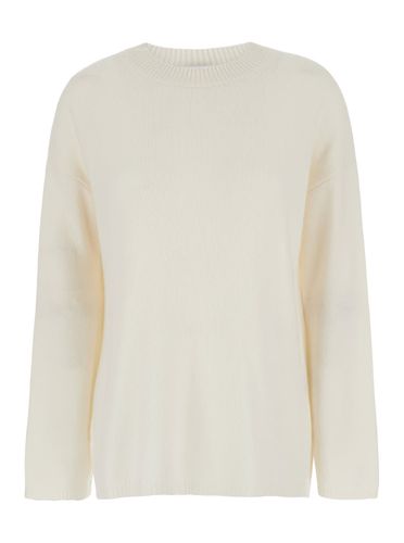 Relaxed Crewneck Sweater In Cashmere Woman - Allude - Modalova