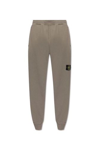 Logo Patch Tapered-leg Sweatpants - Stone Island - Modalova