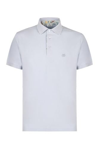 Etro Cotton-piqué Polo Shirt - Etro - Modalova
