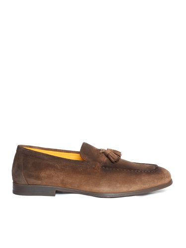 Doucal's Brown Suede Loafers - Doucal's - Modalova