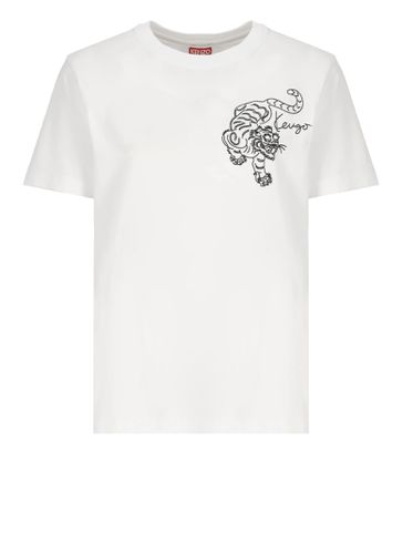 Kenzo Gots Star Tiger T-shirt - Kenzo - Modalova