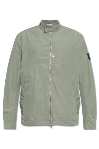 Logo-patch Zipped Jacket - Stone Island - Modalova