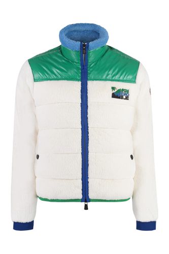 Cardigan With Padded Front Panel - Moncler Grenoble - Modalova