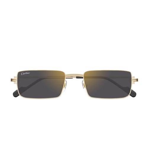 Cartier Ct0501s Premie Re De Cartier 005 Gold Grey Sunglasses - Cartier Eyewear - Modalova