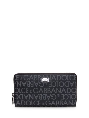 All-over Monogrammed Wallet - Dolce & Gabbana - Modalova